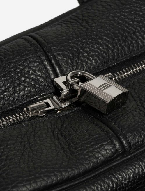 Hermès Victoria 35 Black Closing System  | Sell your designer bag on Saclab.com