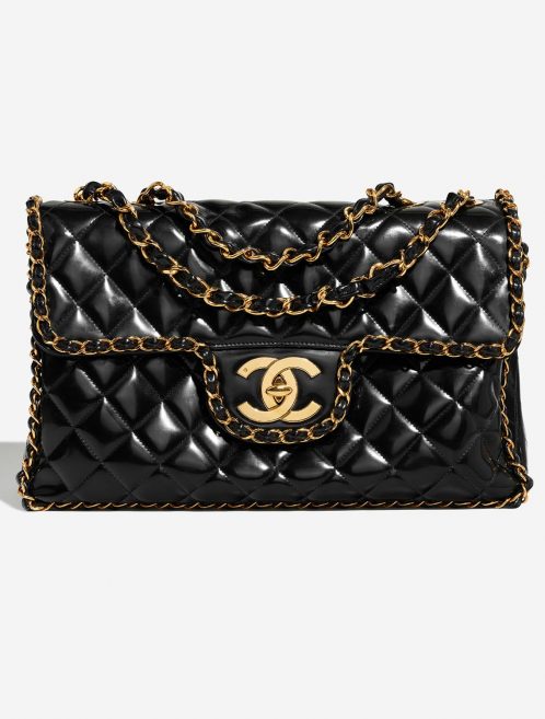 Chanel Timeless Maxi Black Front  | Sell your designer bag on Saclab.com