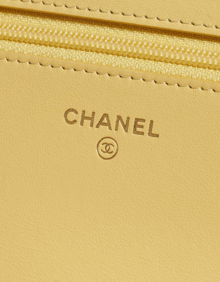 Chanel 19 WOC Yellow-Beige Logo  | Sell your designer bag on Saclab.com
