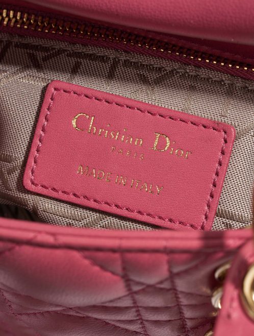 Dior Lady Small Pink Logo | Sell your designer bag on Saclab.com