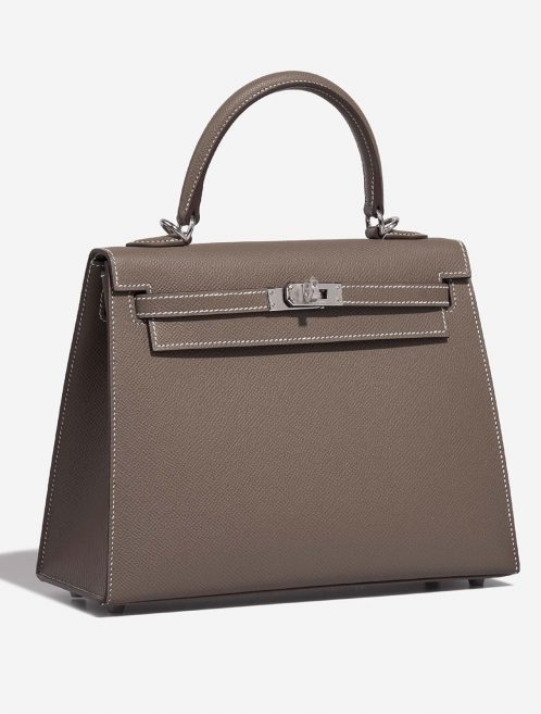 Hermès Kelly 25 Etoupe 6SF S | Sell your designer bag on Saclab.com