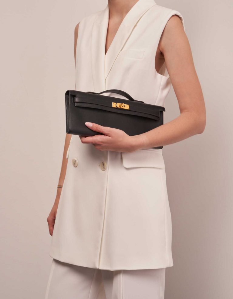 Hermès KellyCutClutch OneSize Black Sizes Worn | Sell your designer bag on Saclab.com