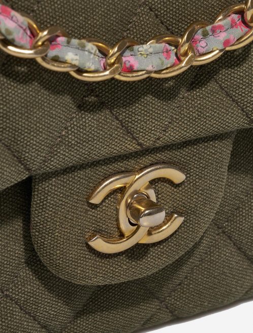 Chanel Timeless Jumbo Khaki Closing System  | Sell your designer bag on Saclab.com