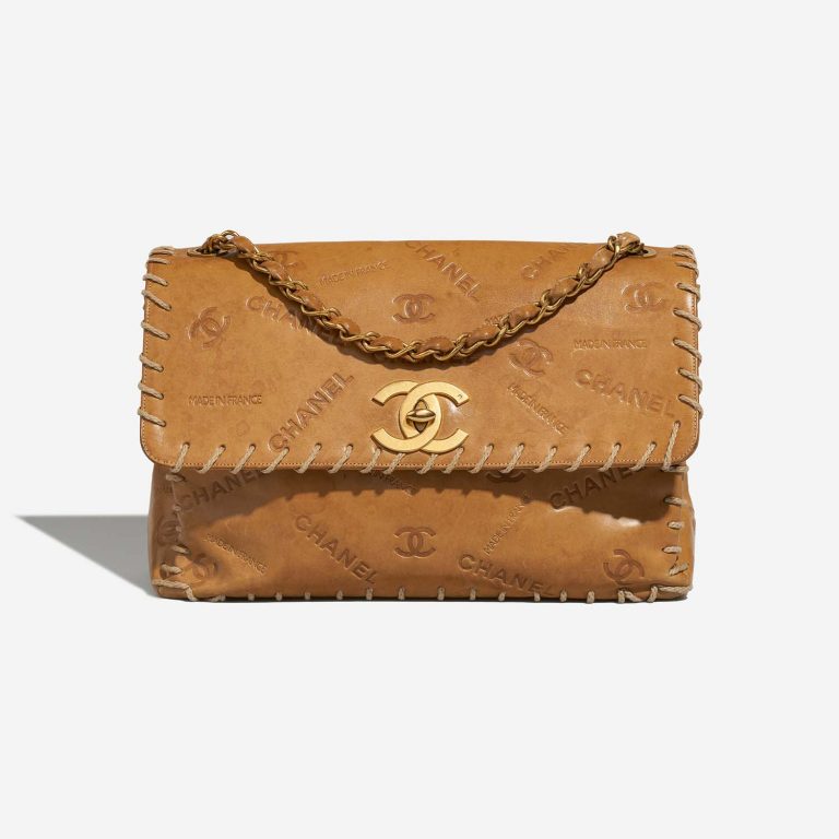 Chanel Timeless Jumbo Natural Front  | Sell your designer bag on Saclab.com