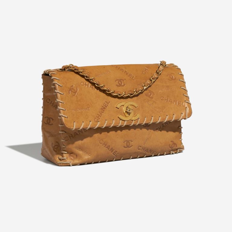 Chanel Timeless Jumbo Natural Side Front  | Sell your designer bag on Saclab.com