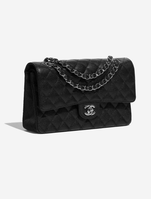 Chanel Timeless Medium Black Side Front  | Sell your designer bag on Saclab.com
