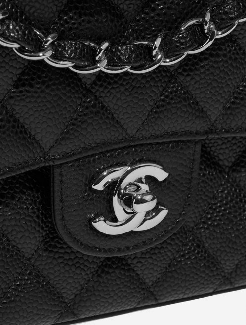 Chanel Timeless Medium Black Closing System  | Sell your designer bag on Saclab.com