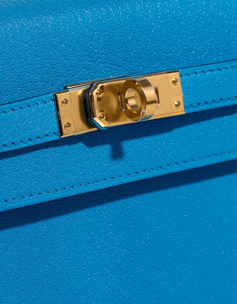Hermès Kelly 25 BlueFrida Closing System  | Sell your designer bag on Saclab.com