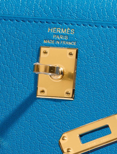 Hermès Kelly 25 BlueFrida Logo  | Sell your designer bag on Saclab.com
