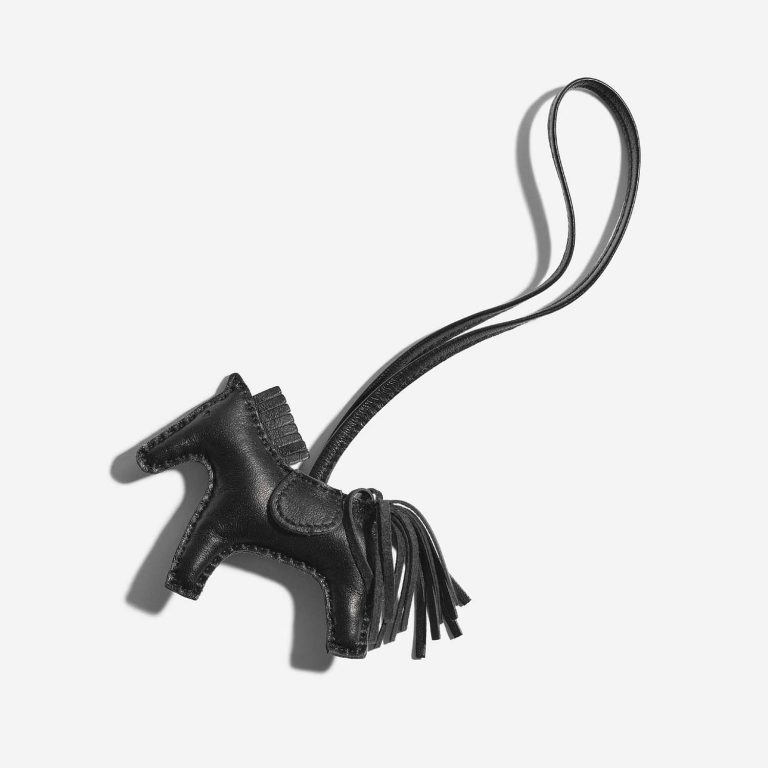 Hermès RodeoPM OneSize Black Front  | Sell your designer bag on Saclab.com