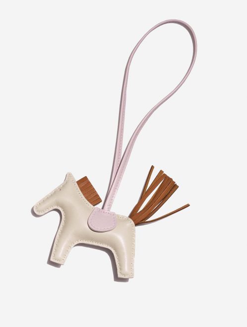 Hermès RodeoPM MauvePale-Gold-Craie 2F S | Sell your designer bag on Saclab.com