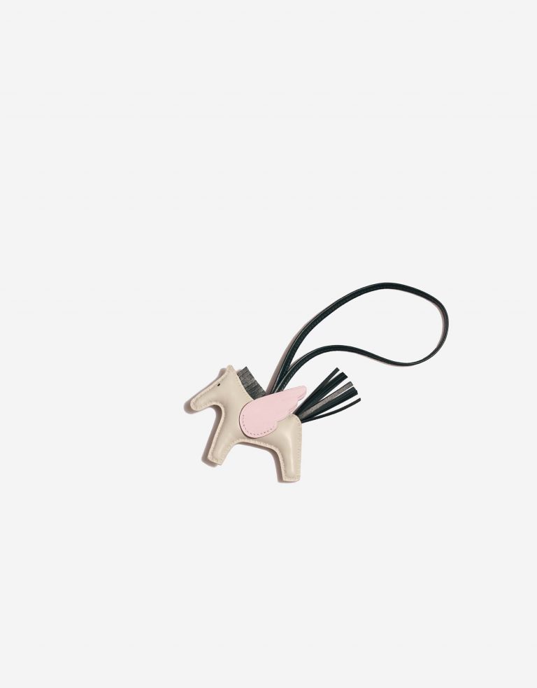 Hermès RodeoPegasusPM MauvePale-VertCypress-Craie Front  | Sell your designer bag on Saclab.com