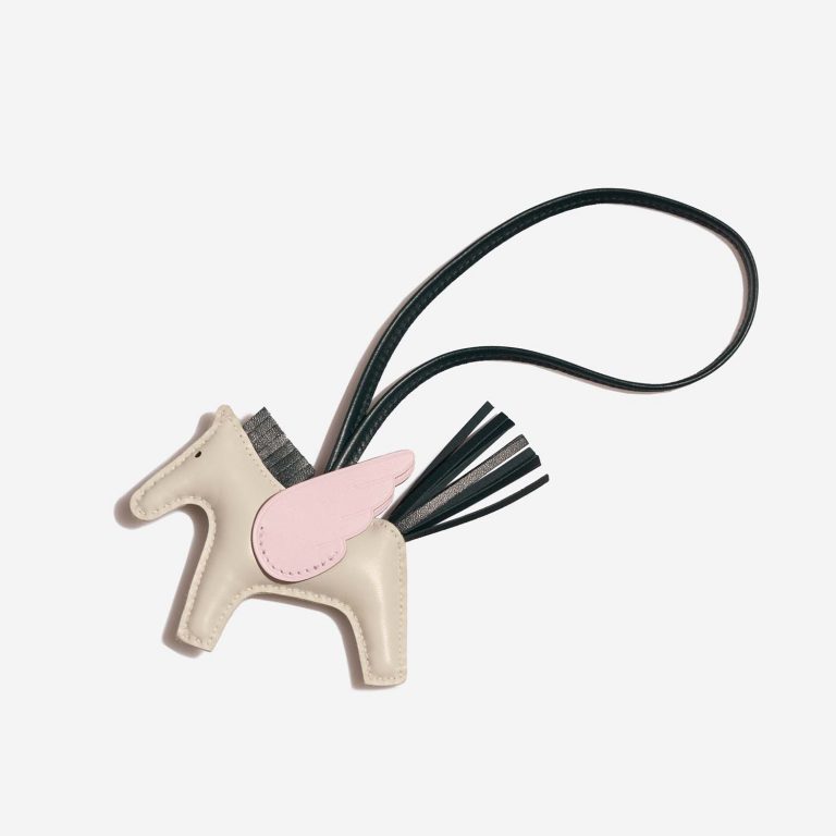 Hermès RodeoPegasusPM MauvePale-VertCypress-Craie Front  | Sell your designer bag on Saclab.com