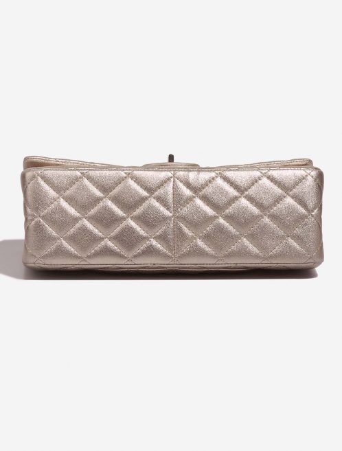 Chanel 255Reissue 226 ShinyChampagne Bottom  | Sell your designer bag on Saclab.com