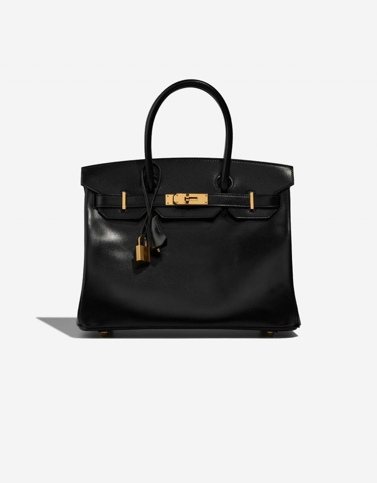 Hermès Birkin 30 Black Front  | Sell your designer bag on Saclab.com