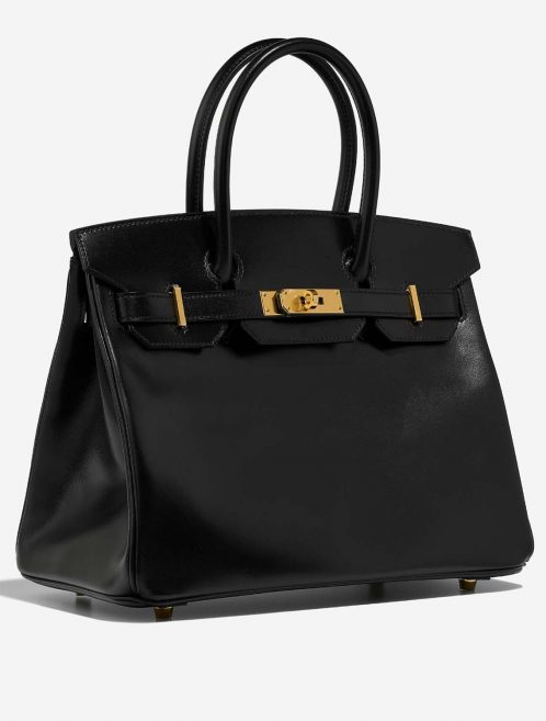 Hermès Birkin 30 Black Side Front  | Sell your designer bag on Saclab.com