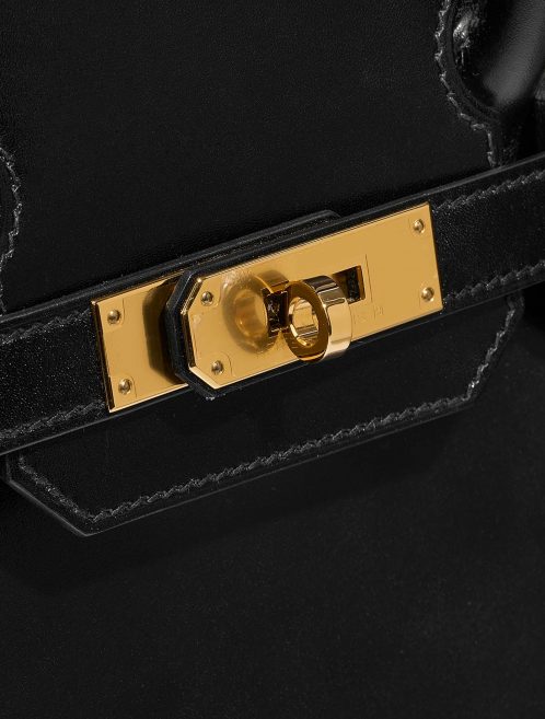 Hermès Birkin 30 Black Closing System  | Sell your designer bag on Saclab.com