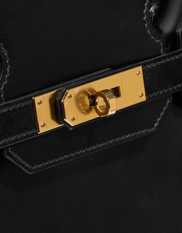 Hermès Birkin 30 Black Closing System  | Sell your designer bag on Saclab.com