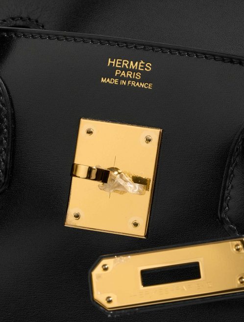 Hermès Birkin 30 Black Logo  | Sell your designer bag on Saclab.com