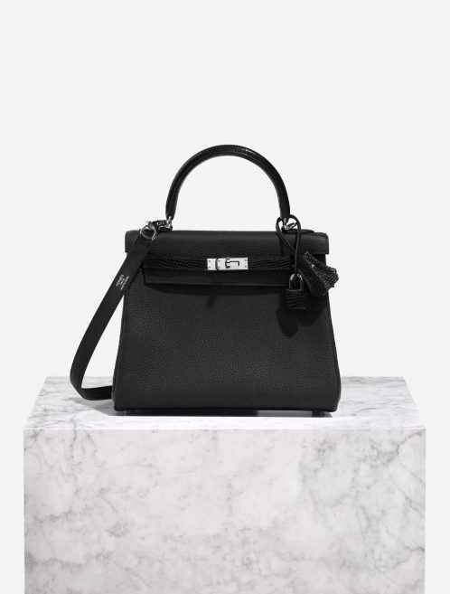 Hermès Kelly 25 Black 0F | Sell your designer bag on Saclab.com
