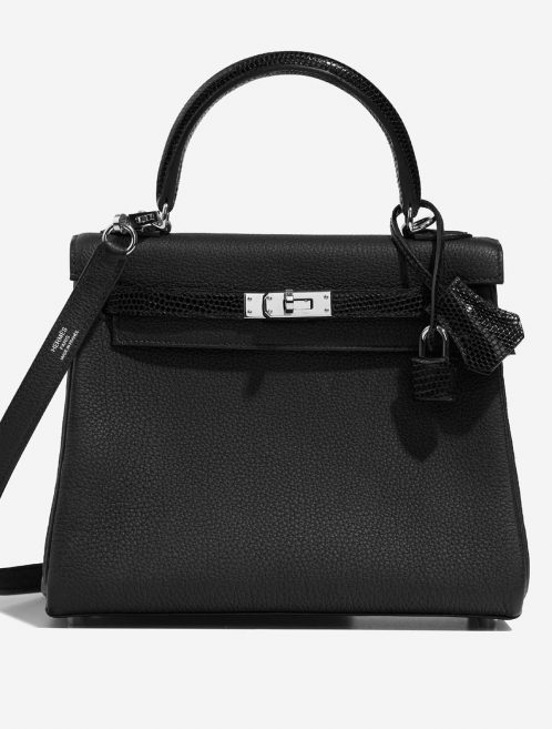 Hermès Kelly 25 Black 2F S | Sell your designer bag on Saclab.com
