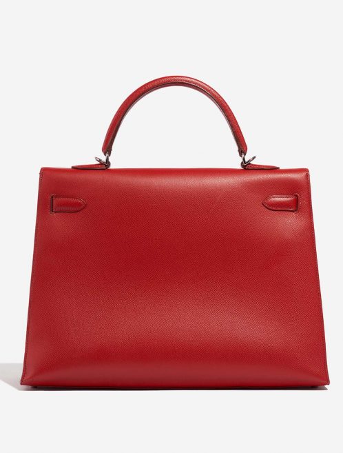 Hermès Kelly 35 RougeCasaque Back  | Sell your designer bag on Saclab.com