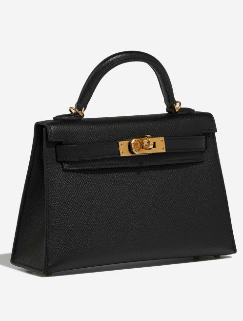 Hermès Kelly Mini Black Side Front  | Sell your designer bag on Saclab.com