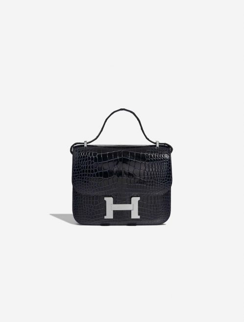 Hermès Constance 18 BleuMarine Front  | Sell your designer bag on Saclab.com