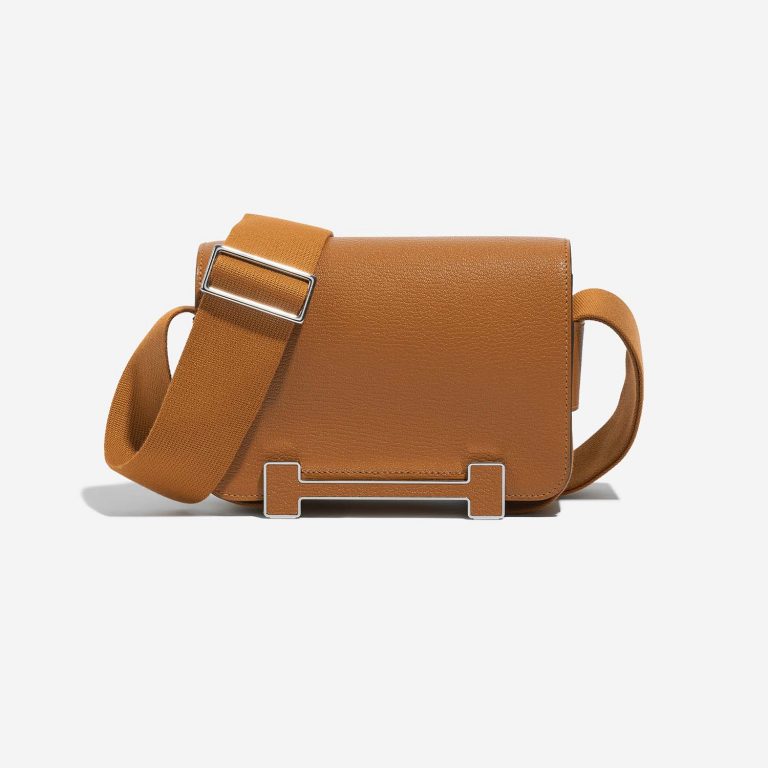 Hermès Geta OneSize Caramel 2F S | Sell your designer bag on Saclab.com