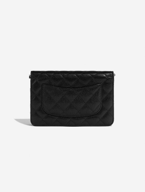 Chanel Timeless WalletOnChain Black Back  | Sell your designer bag on Saclab.com