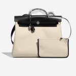 Hermès Herbag 39 Black-Beton Front  | Sell your designer bag on Saclab.com
