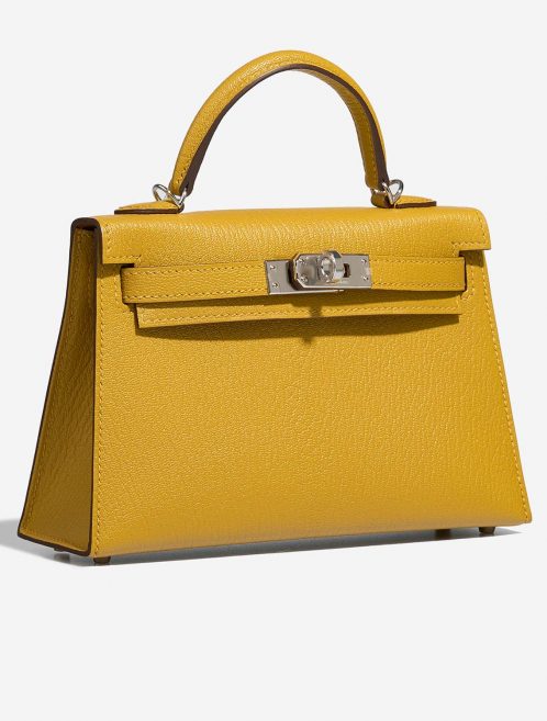 Hermès Kelly Mini JauneAmbre-Gold 6SF S | Sell your designer bag on Saclab.com