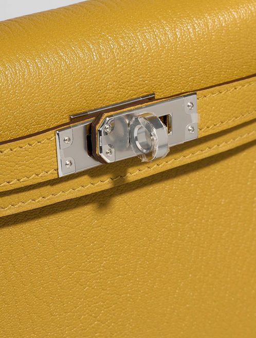 Hermès Kelly Mini JauneAmbre-Gold Closing System  | Sell your designer bag on Saclab.com