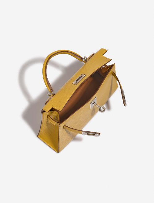 Hermès Kelly Mini JauneAmbre-Gold Inside  | Sell your designer bag on Saclab.com