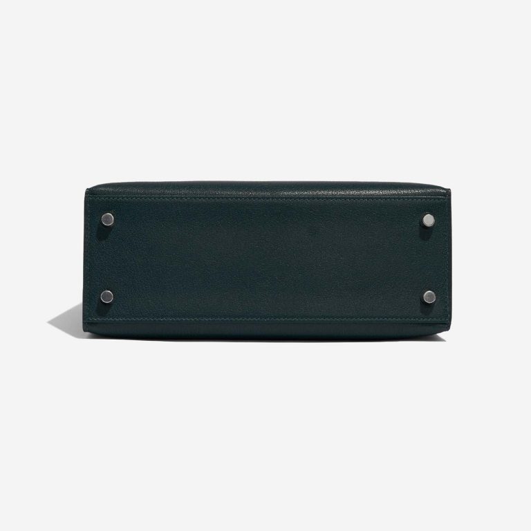 Hermès Kelly 25 VertCypress 8BTM S | Sell your designer bag on Saclab.com