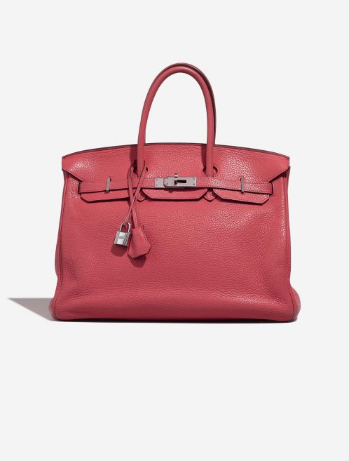 Pre-owned Hermès bag Birkin 35 Clemence Rose Lipstick | Sell your designer bag on Saclab.com