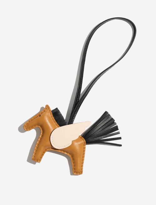 Hermès Rodeo PegasusPM onesize Sesame-Black-Nata Front  | Sell your designer bag on Saclab.com