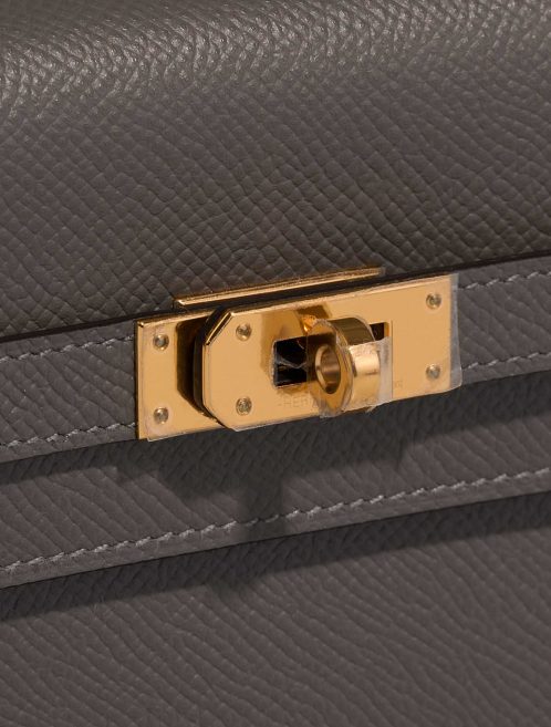Hermès Kelly ToGo Etain Closing System  | Sell your designer bag on Saclab.com