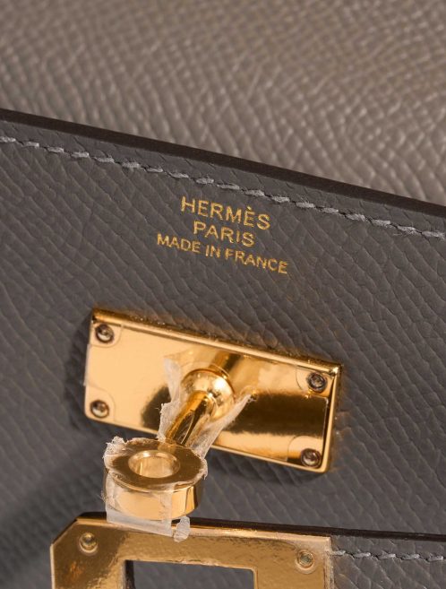 Hermès Kelly ToGo Etain Logo  | Sell your designer bag on Saclab.com