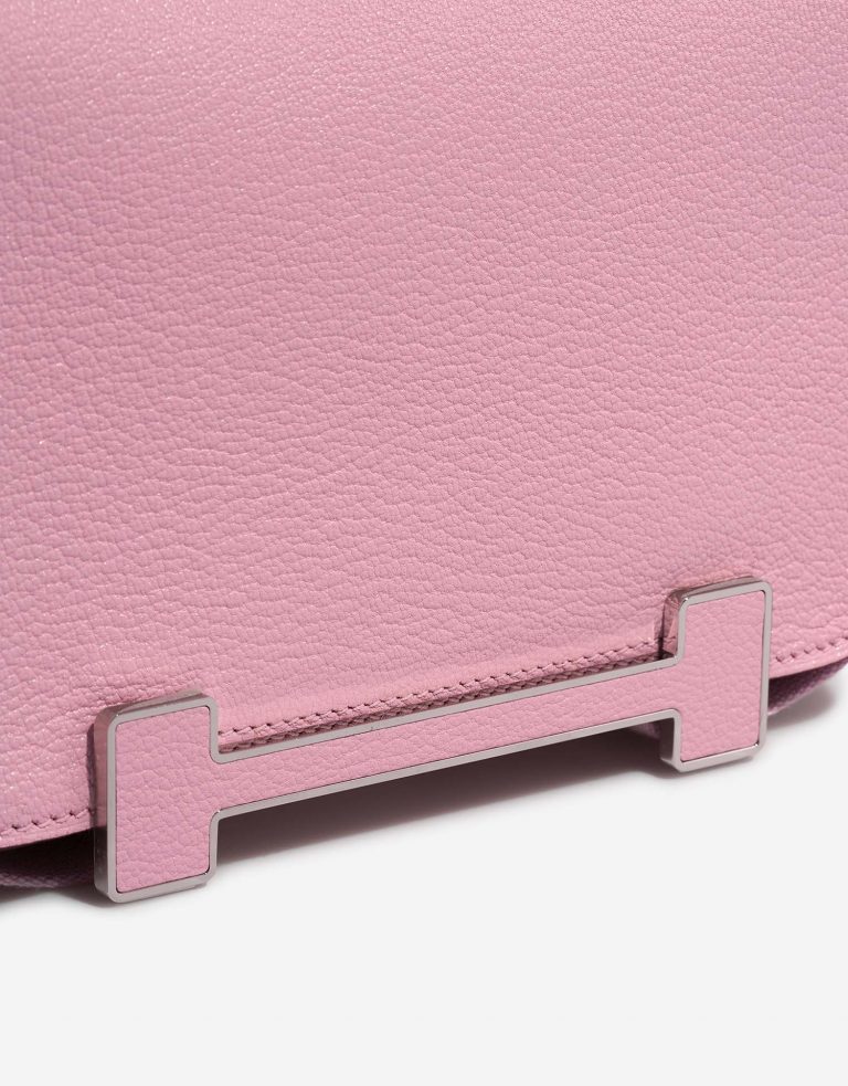Hermès Geta OneSize MauveSylvestre Closing System  | Sell your designer bag on Saclab.com
