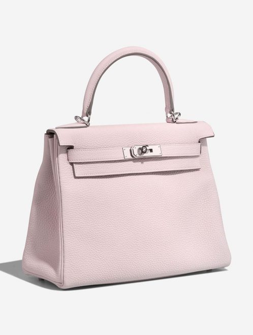 Hermès Kelly 28 MauvePale Side Front  | Sell your designer bag on Saclab.com