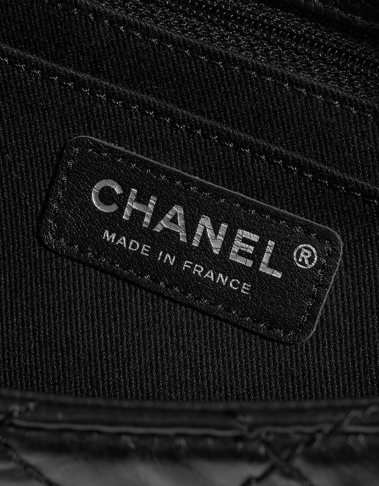 Chanel FlapBag Large Black Logo  | Sell your designer bag on Saclab.com