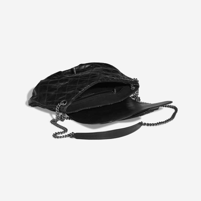 Chanel FlapBag Large Black Inside  | Sell your designer bag on Saclab.com