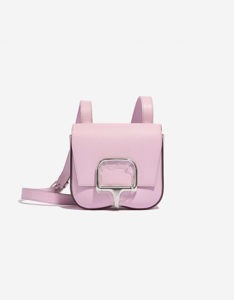 Hermès Della Cavalleria Mini Epsom Mauve Sylvestre Front | Sell your designer bag