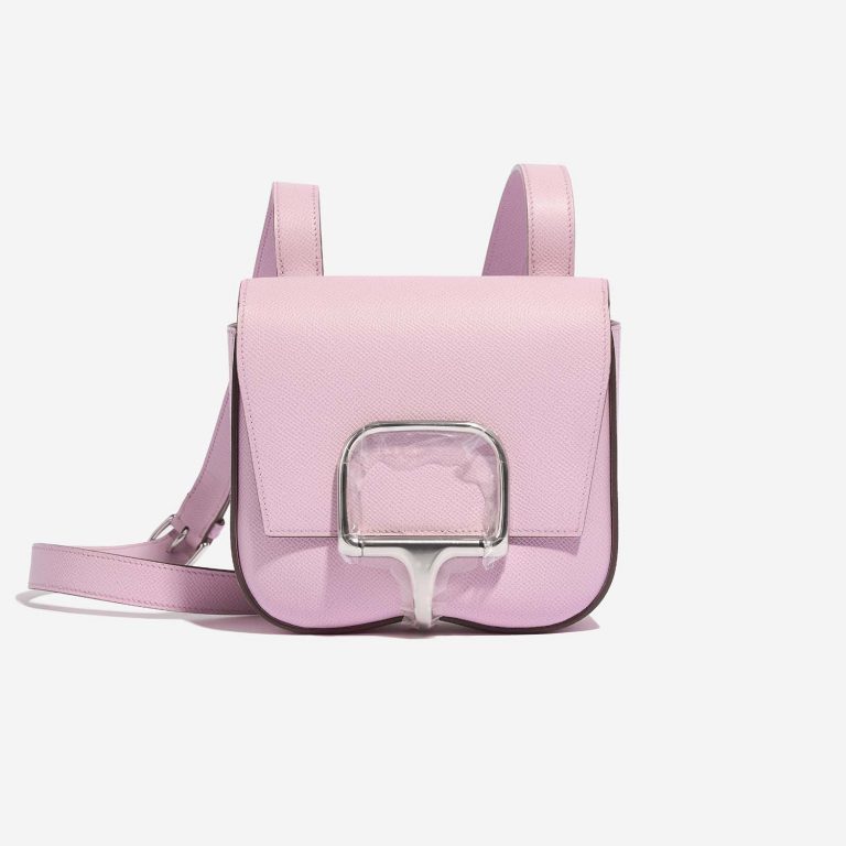 Hermès Della Cavalleria Mini Epsom Mauve Sylvestre Front | Sell your designer bag