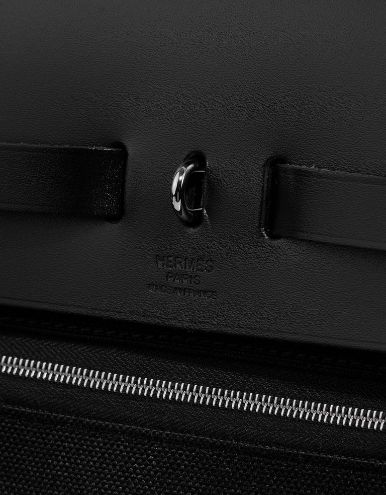 Hermès Herbag 39 Black Logo  | Sell your designer bag on Saclab.com