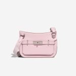 Hermès Jypsiere Mini MauvePale-Nata Front  | Sell your designer bag on Saclab.com