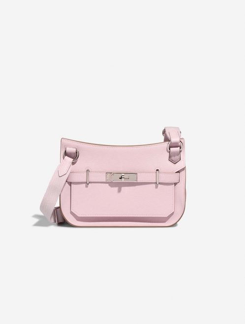 Hermès Jypsiere Mini MauvePale-Nata Front  | Sell your designer bag on Saclab.com