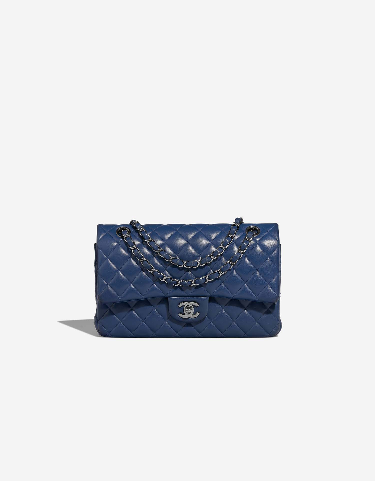 Chanel Timeless Medium Lamb Blue SACLÀB
