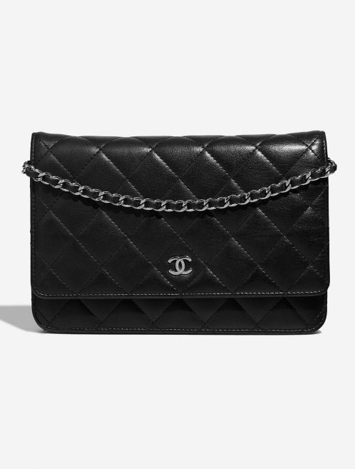 Chanel Timeless WalletOnChain Black Front  | Sell your designer bag on Saclab.com
